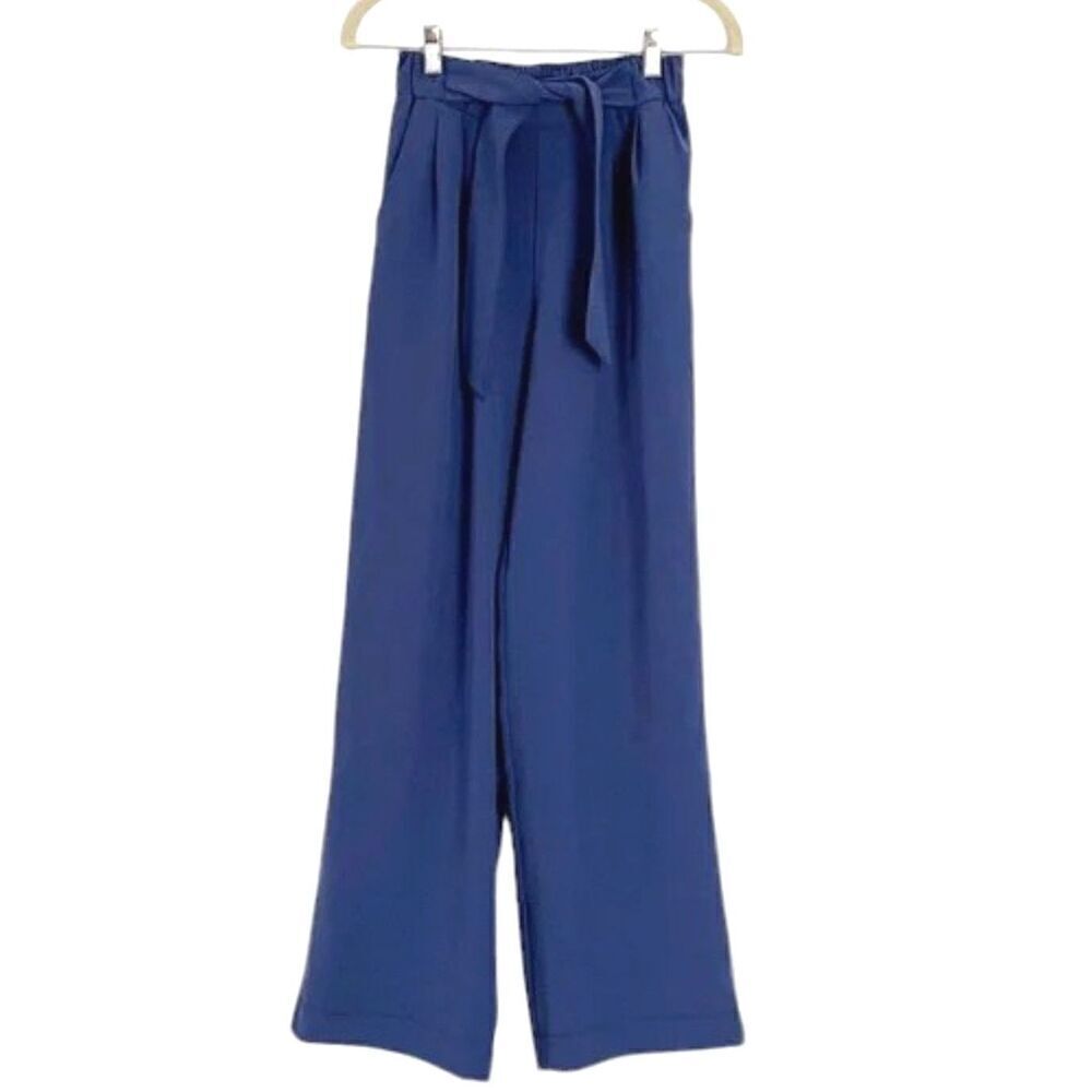 Lululemon Noir Pant High-Rise 30"  *Woven *Gatsby Blue - Picture 2 of 12